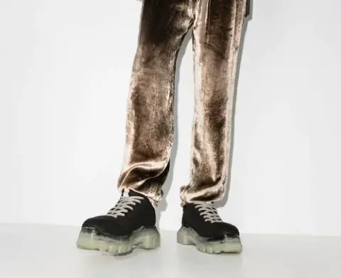Giày Rick Owens Black Maximal Lace-Up Shoes For Men RU20F3887LSD-90 — ảnh 5