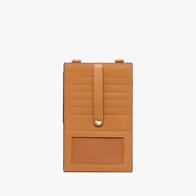 Túi MCM Crossbody Phone Case Visetos Cognac MXZBSVI15CO001 — ảnh 3