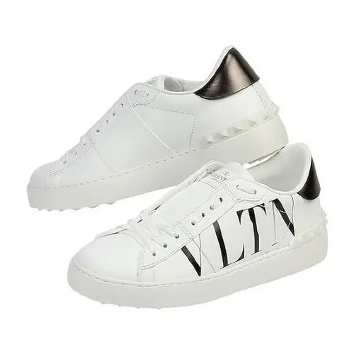 Giày Valentino Gavarani Women's White Leather Sneakers UW2S0781PSTA01 — ảnh 2