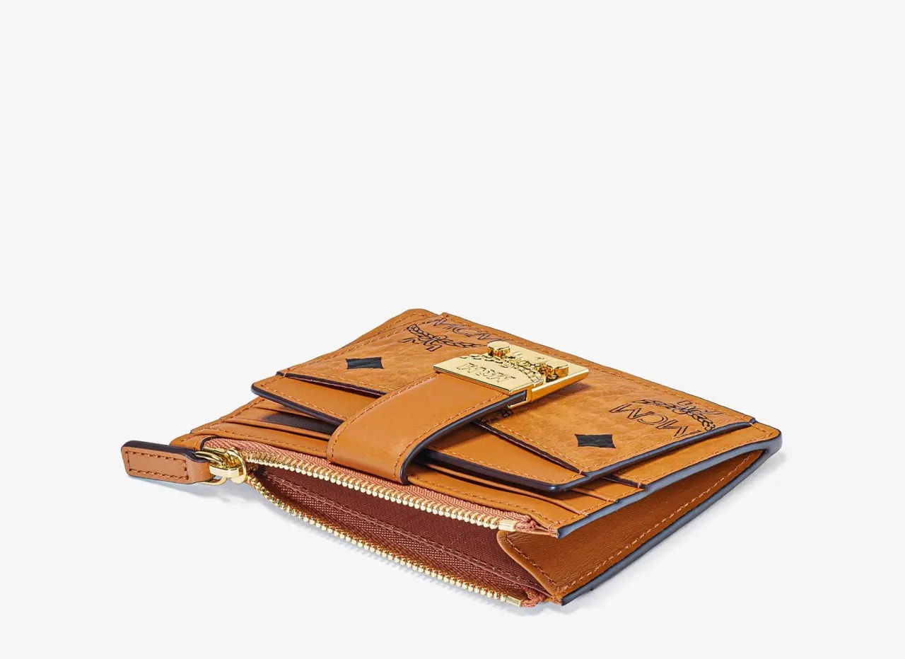 Ví MCM Tracy Zip Card Case 'Brown' MYABSPA07CO — ảnh 4