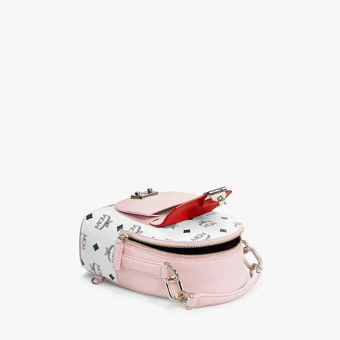 Túi MCM Patricia Backpack in Visetos Leather Block MWKBSPA02QH001 — ảnh 3