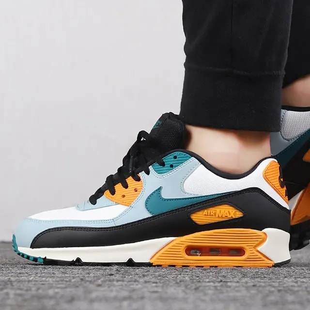 Giày Nike Air Max 90 Essential 'Blue Gold' AJ1285-110 — ảnh 3