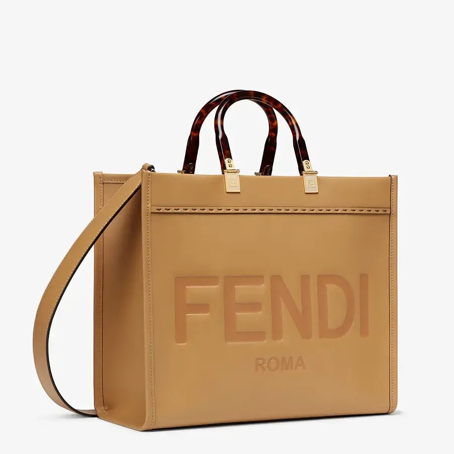 Túi Fendi Sunshine Medium Leather 'Beige' 8BH386-ABVL-F15KR — ảnh 3