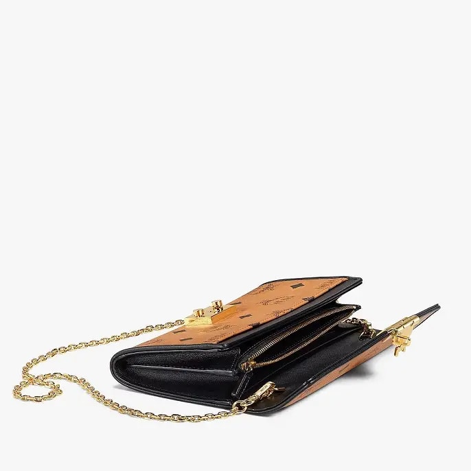 Túi MCM Patricia Crossbody Wallet Cognac MYLAAPA04CO001 — ảnh 3