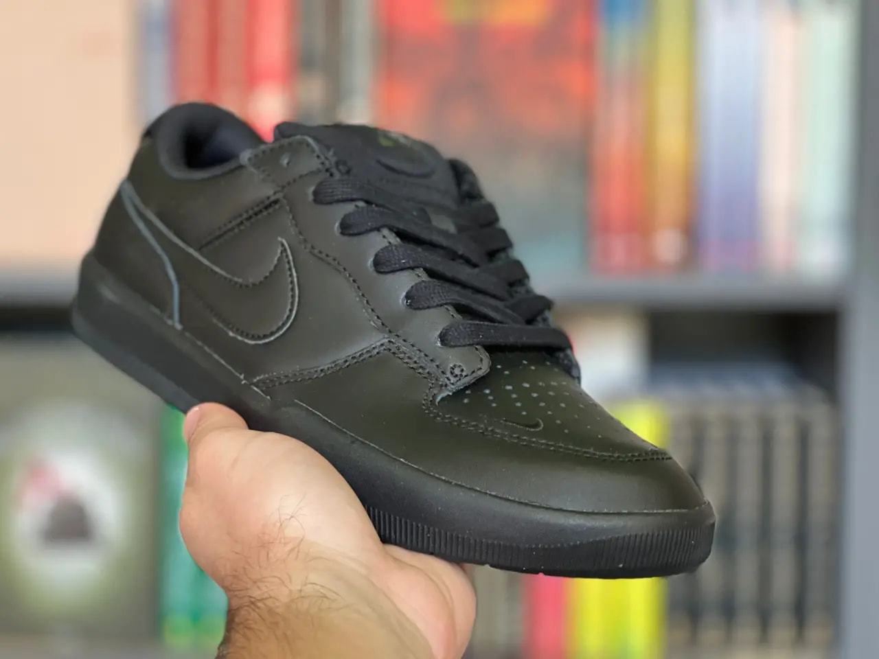 Giày Nike Force 58 Premium SB 'Triple Black' DH7505-001 — ảnh 4