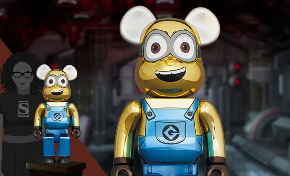 Mô Hình Bearbrick Dave Chrome Ver SS21 — ảnh 2