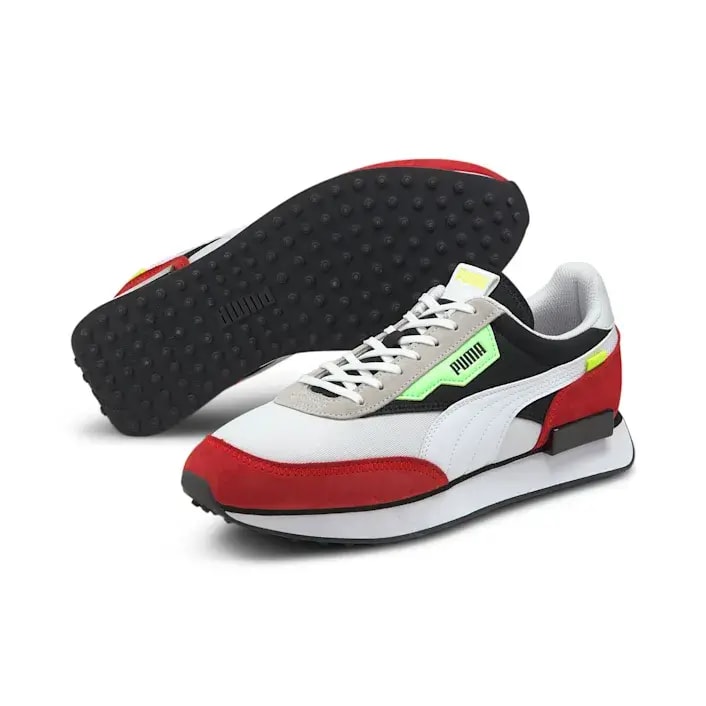 Giày Puma Future Rider Retro 'White High Risk Red' 380758-01 — ảnh 2