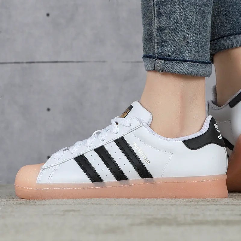 Giày Adidas Wmns Superstar 'Rubber Shelltoe Coral' FW3553 — ảnh 3