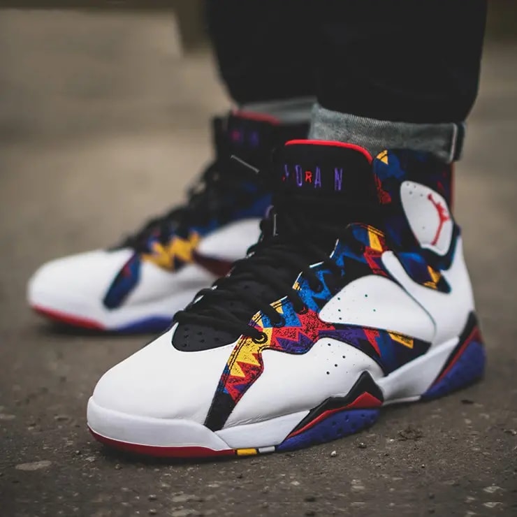 Giày Nike Air Jordan 7 Retro 'Sweater' 304775-142 — ảnh 2