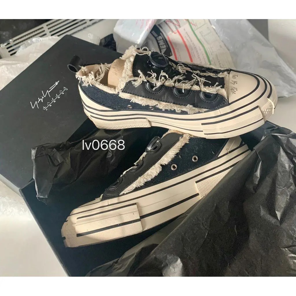 Giày XVESSEL G.O.P. Yohji Yamamoto O.G. Black HN-E15-056-1 — ảnh 5