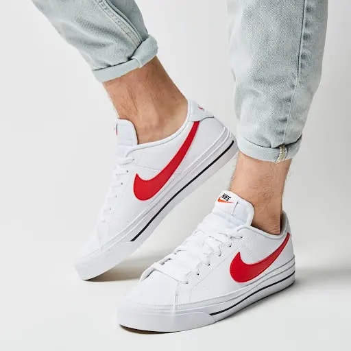Giày Nike Court Legacy 'White University Red' CU4150-105 — ảnh 2