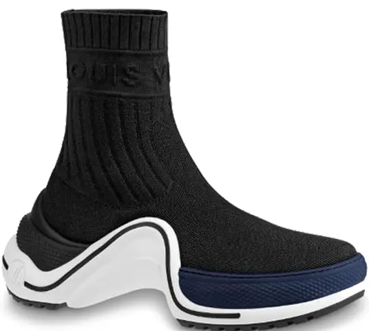 Giày Louis Vutton Archlight Instant Socks Black 1A5C7E — tieu-de: 36-5