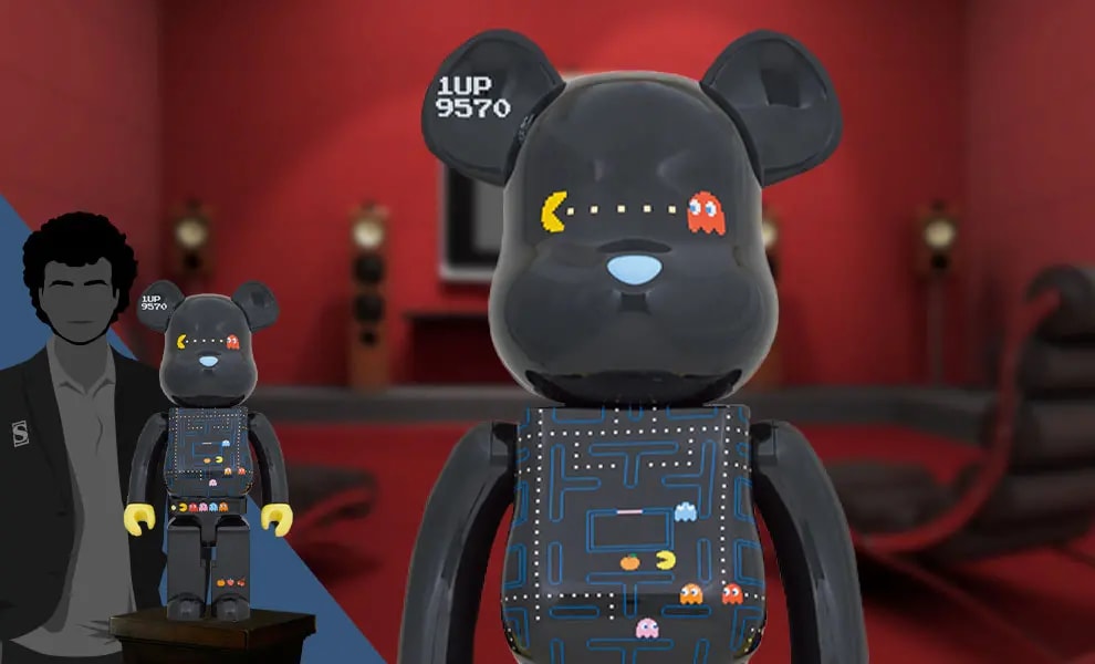 Mô Hình Bearbrick Pac-Man 1000% — ảnh 3