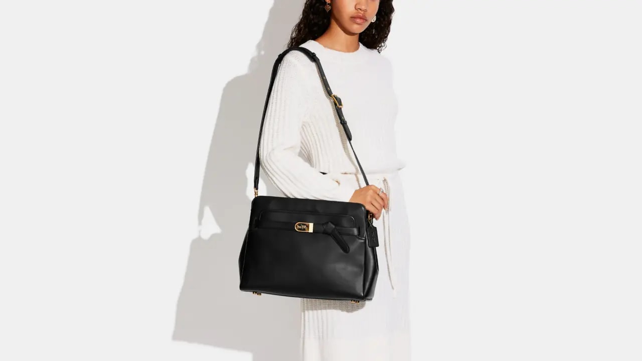 Túi Coach Tate Carryall 38 'Black' C6346-B4 — ảnh 3