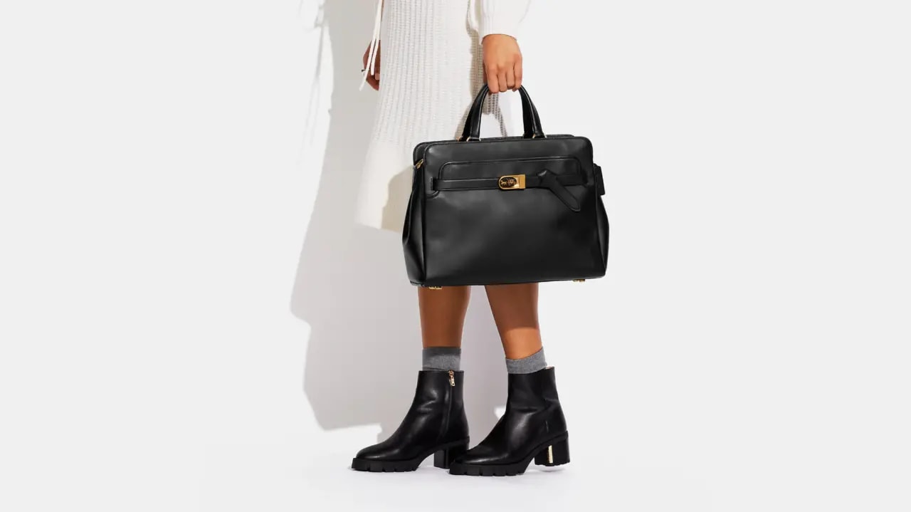 Túi Coach Tate Carryall 38 'Black' C6346-B4 — ảnh 2