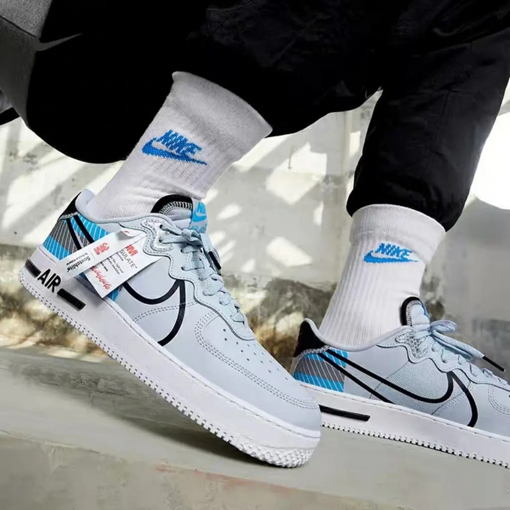 Giày Nike 3M x Air Force 1 LX Baltic Blue CT3316-001 — ảnh 3