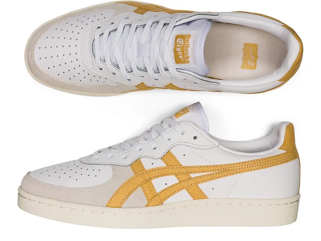 Giày Onitsuka Tiger Gsm White Yellow 1183A353-106 — ảnh 4