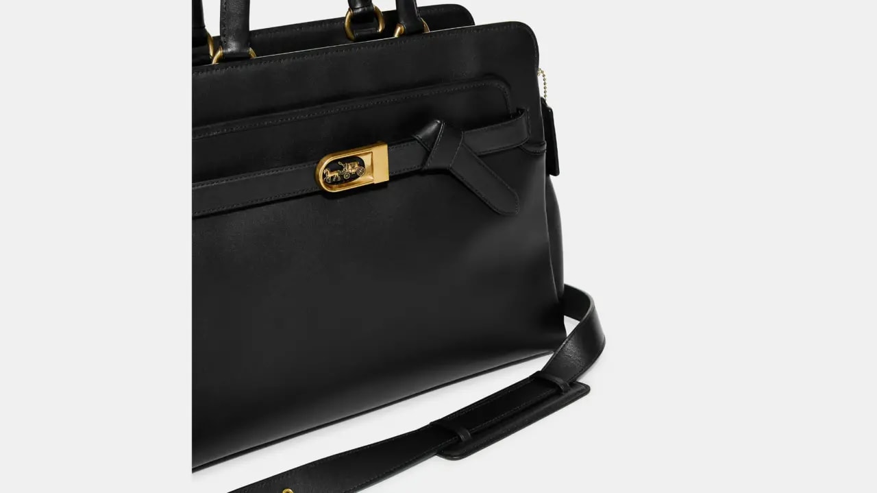 Túi Coach Tate Carryall 38 'Black' C6346-B4 — ảnh 4