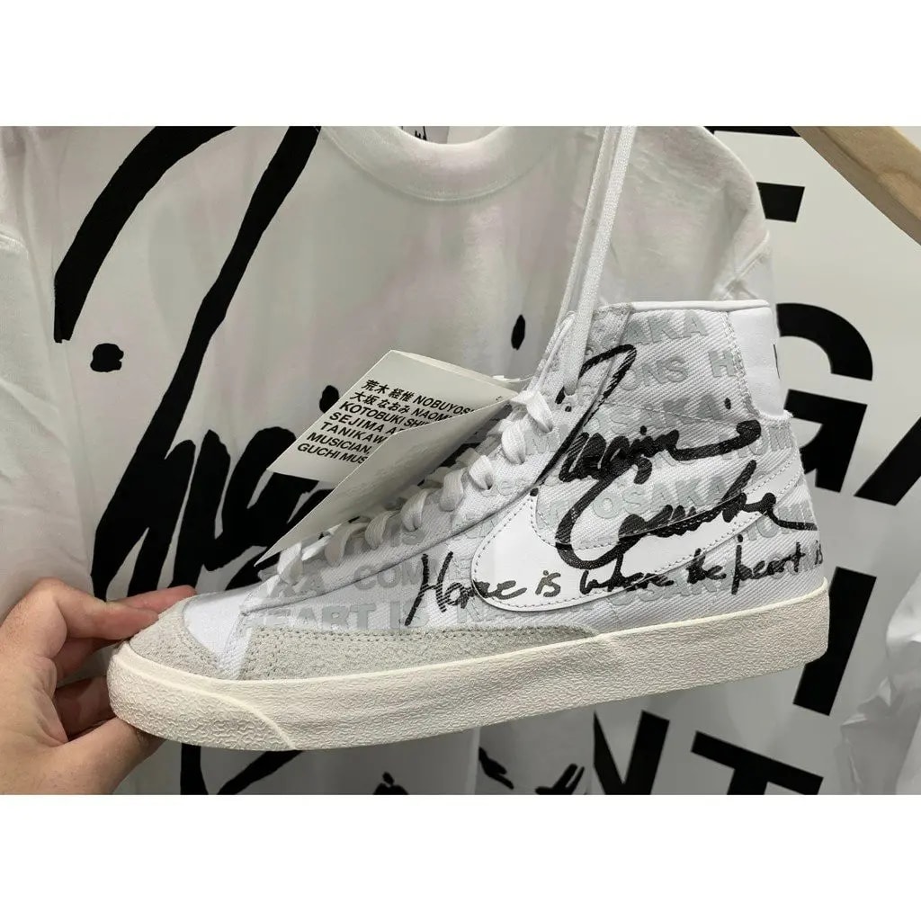 Giày Nike Blazer Mid 'Comme des Garcons x Naomi Osaka' DA5383-100 — ảnh 3