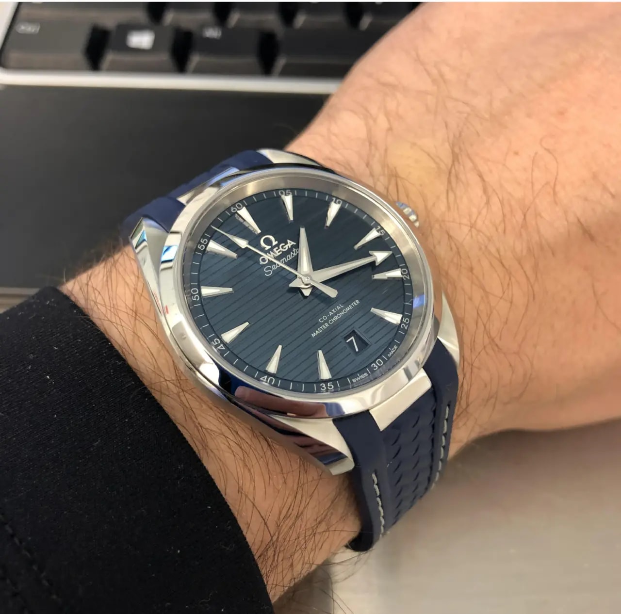 Đồng Hồ Omega Seamaster Aqua Terra 'Blue' 220-12-38-20-03-001 — ảnh 3