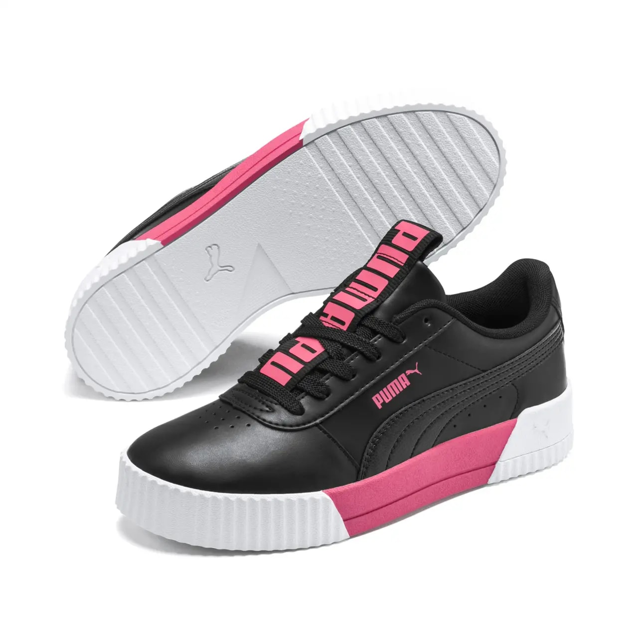 Giày Puma Wmns Carina Bold 'Black Pink' 372853-02 — ảnh 2