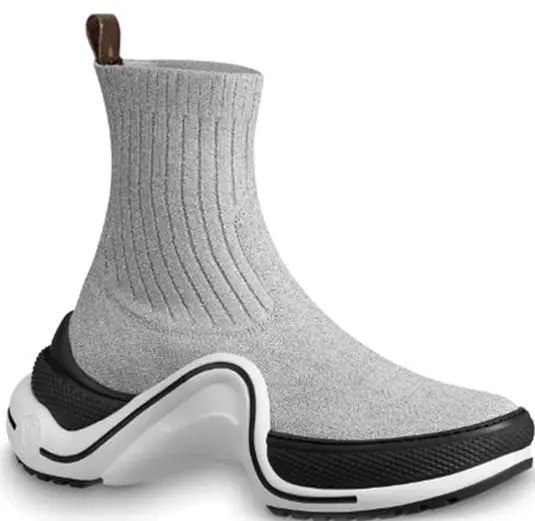 Giày Louis Vutton Archlight Instant Socks Grey 1A5C17 — kich-thuoc: 36-5