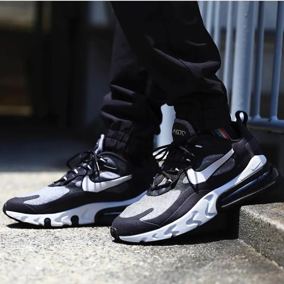 Giày Nike Wmns Air Max 270 React 'Black' AT6174-001 — ảnh 3