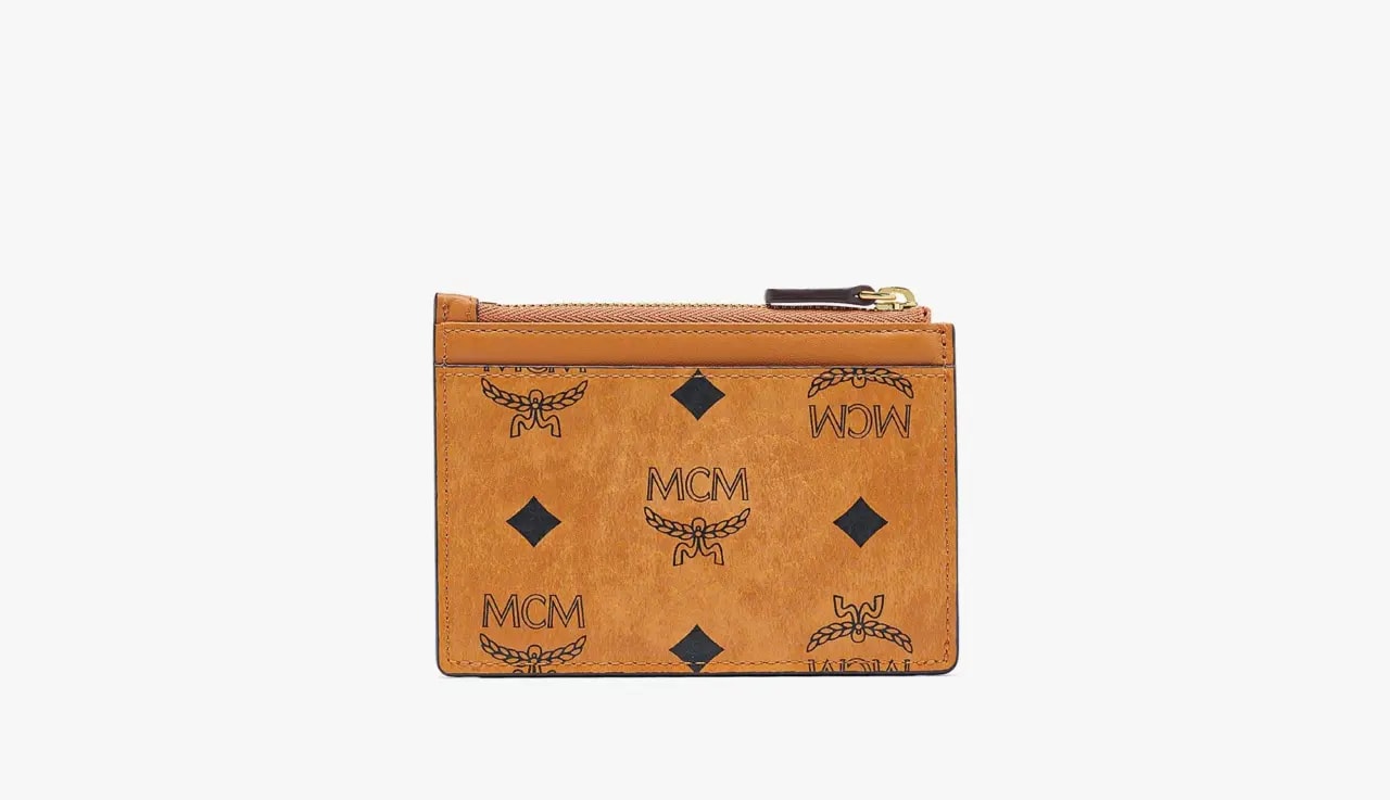 Ví MCM Tracy Zip Card Case 'Brown' MYABSPA07CO — ảnh 3