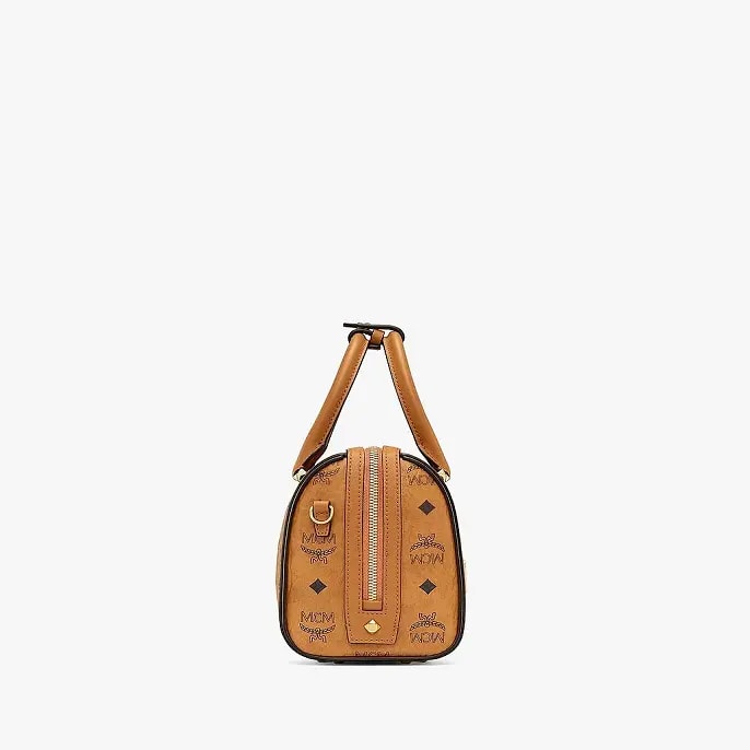 Túi MCM Essential Boston Bag in Visetos Original MWBBASE01CO001 — ảnh 4