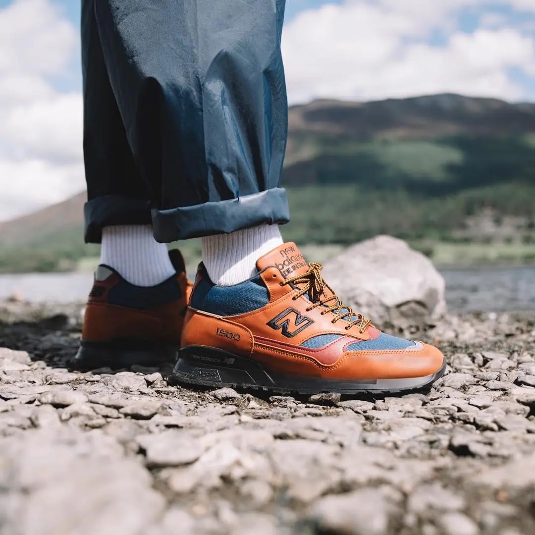 Giày New Balance 1500 'Brown Blue Black' MH1500TN — ảnh 2