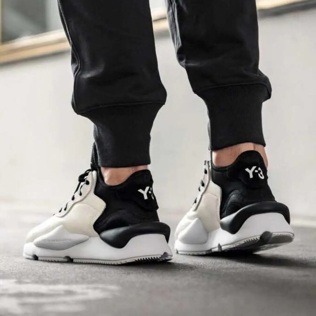 Giày Adidas Y-3 Kaiwa 'White Black' EF2546 — ảnh 5