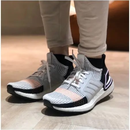 Giày Adidas UltraBoost 19 'Crystal White' G27481 — ảnh 5