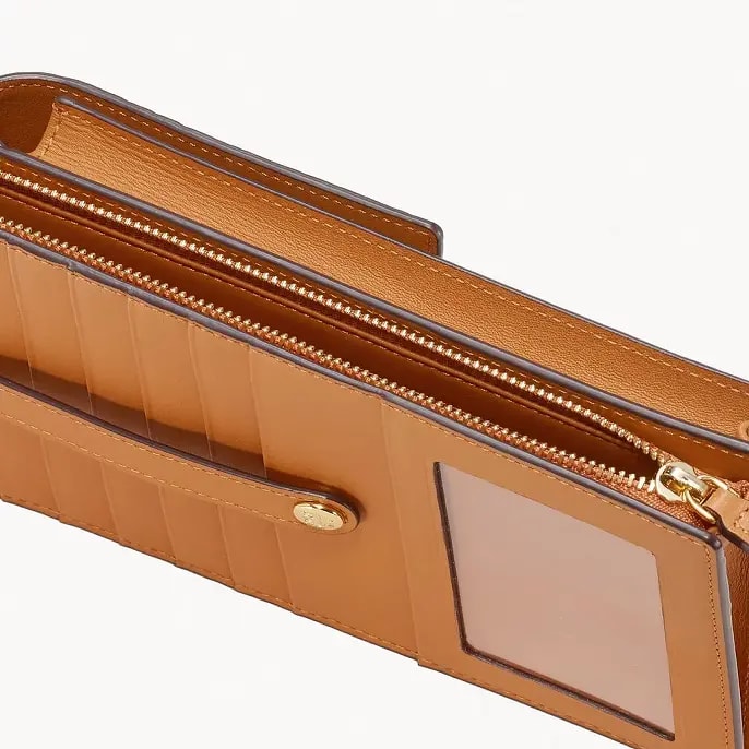 Túi MCM Crossbody Phone Case Visetos Cognac MXZBSVI15CO001 — ảnh 4