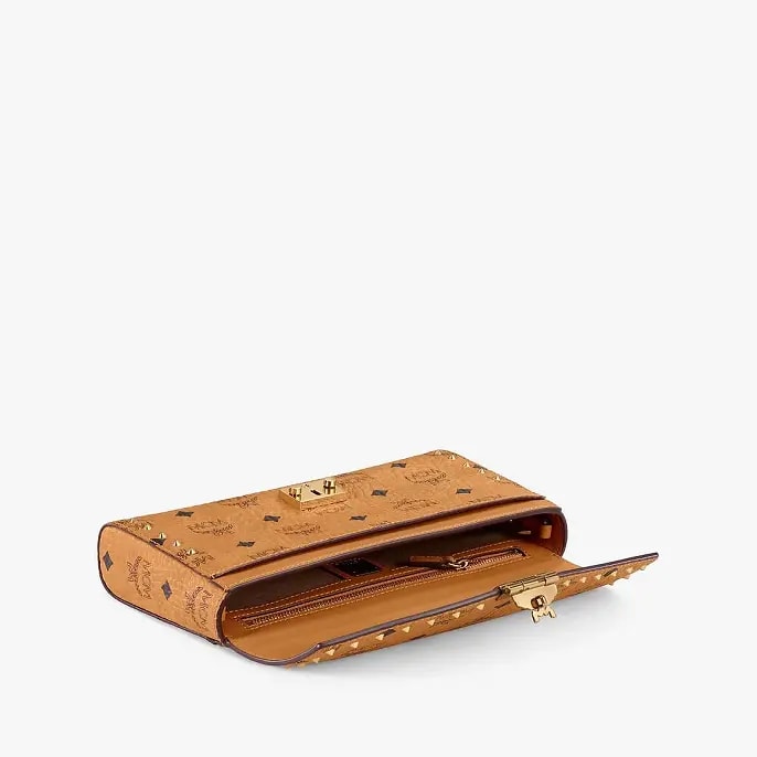 Túi MCM Millie Crossbody Studded Cognac MWRAAME05CO001 — ảnh 4