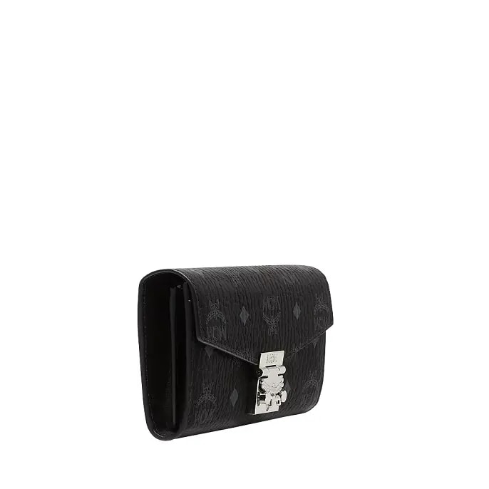 Túi MCM Patricia Crossbody Wallet in Visetos MYLAAPA02BK001 — ảnh 3