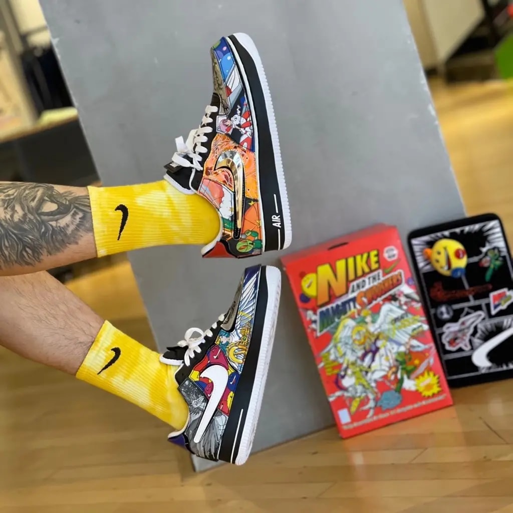 Giày Nike Air Force 1-1 ‘Mighty Swooshers’ DM5441-001 — — ảnh 2