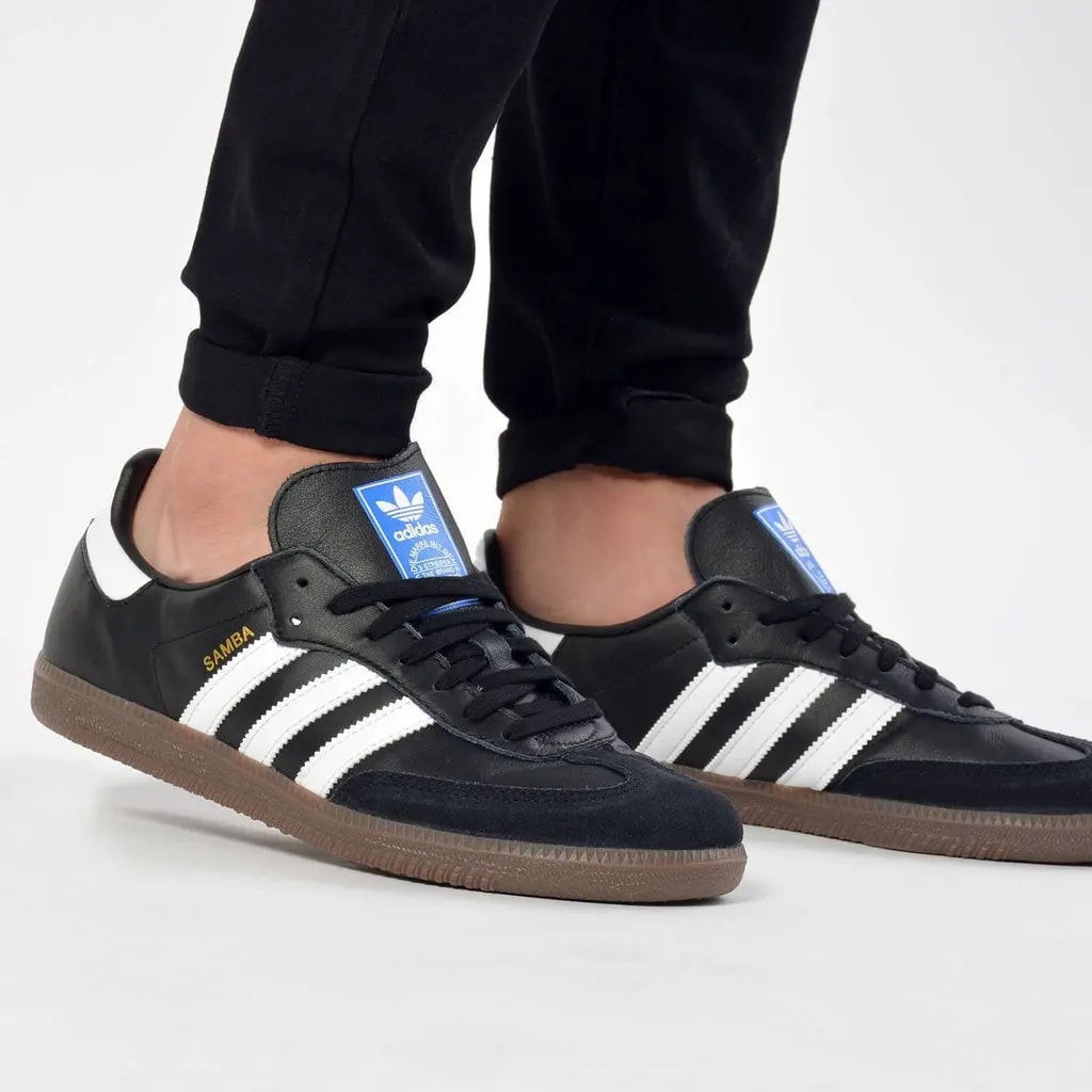 Giày Adidas Samba OG 'Black Gum' B75807 — ảnh 2