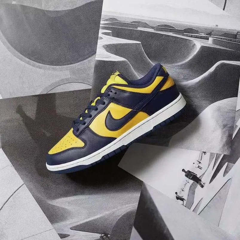 Giày Nike Dunk Low 'Michigan' 2021 DD1391-700 — ảnh 4
