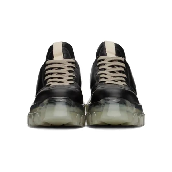 Giày Rick Owens Black Maximal Lace-Up Shoes For Men RU20F3887LSD-90 — ảnh 4