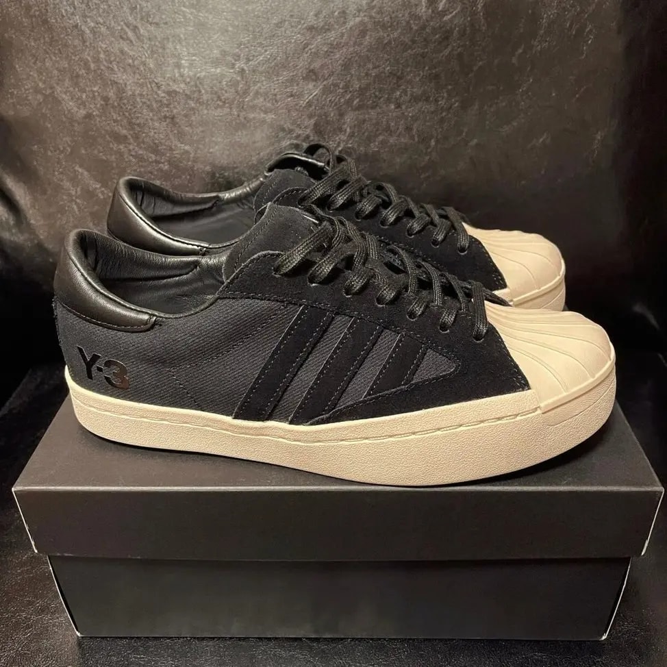 Giày Adidas Y-3 Yohji Star 'Triple Black' FX0832 — ảnh 5