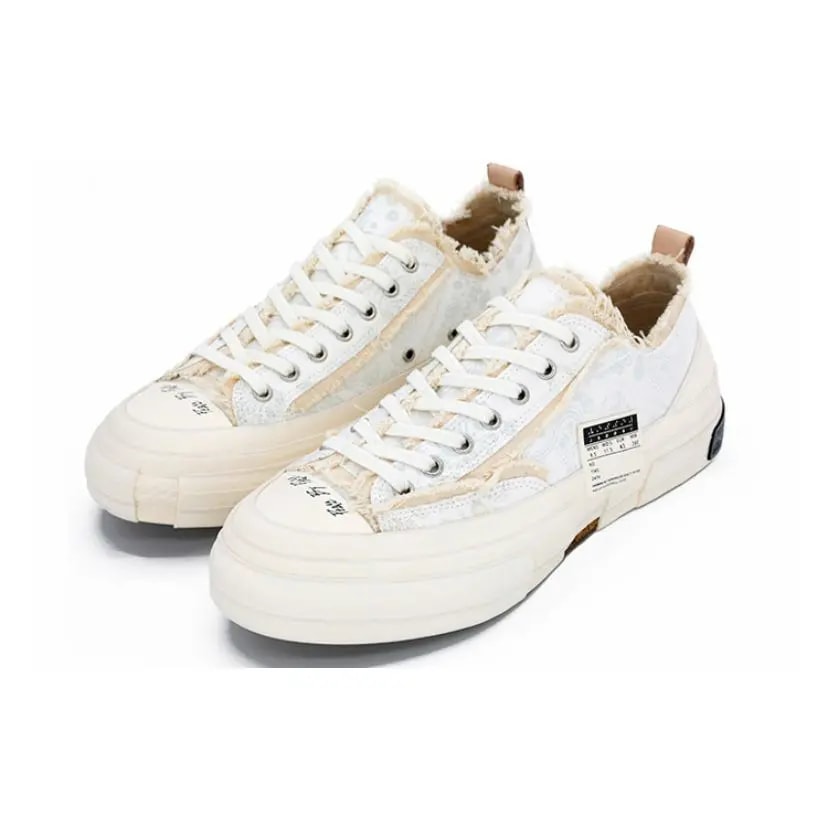 Giày Xvessel G.O.P. Lows White Paisley F20X001BK — ảnh 2