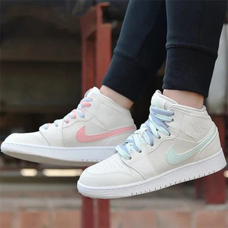 Giày Nike Air Jordan 1 Mid GG 'Phantom' 555112-035 — ảnh 2