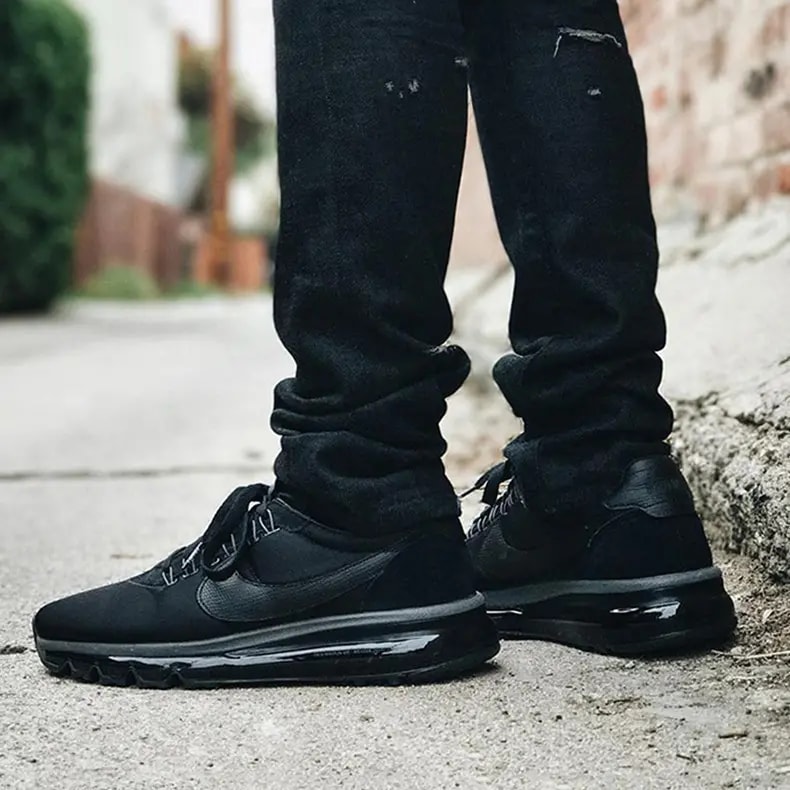 Giày Nike Fragment Design x Air Max LD-Zero 'Triple Black' 885893-001 — ảnh 2