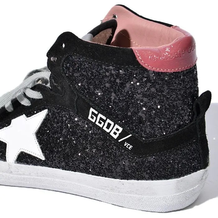 Giày Golden Goose 2.12 Black Glitter G32WS599-L7 — ảnh 3