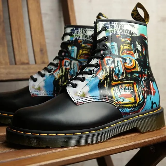 Giày Dr. Martens 1460 Basquiat Smooth Leather Boots 27187001 — ảnh 5