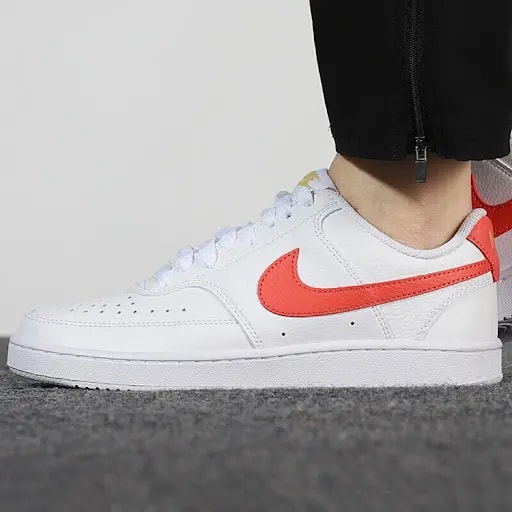 Giày Nike Wmns Court Vision Low 'White Magic Ember' CD5434-112 — ảnh 3