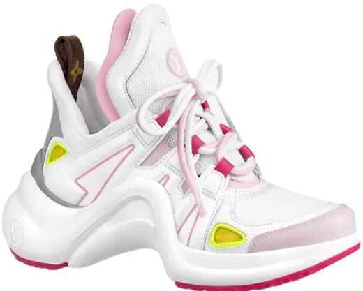 Giày Louis Vuitton Archlight White Pink 1A9511 — kich-thuoc: 38.5