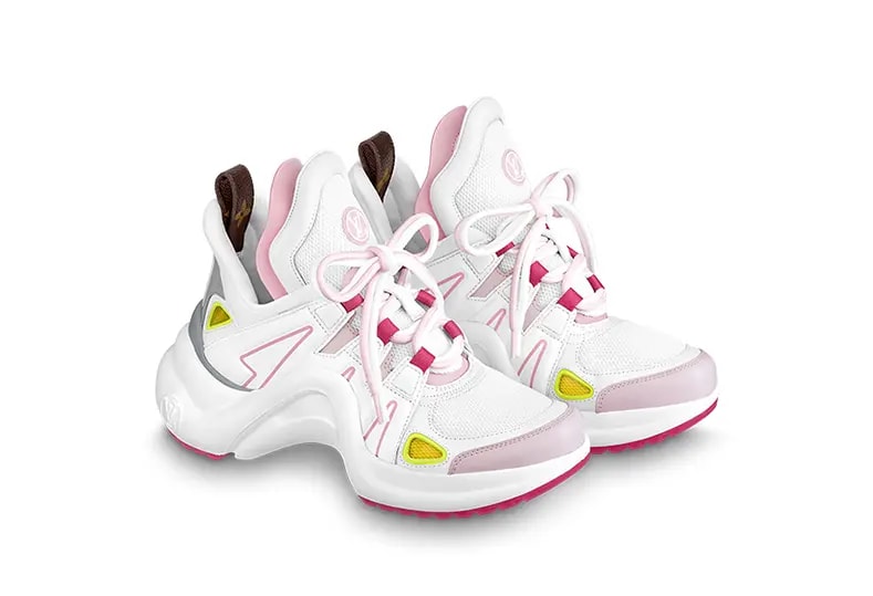 Giày Louis Vuitton Archlight White Pink 1A9511 — ảnh 2