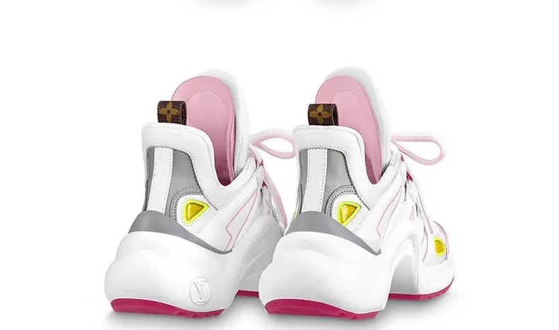 Giày Louis Vuitton Archlight White Pink 1A9511 — ảnh 3