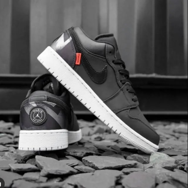 Giày Nike Paris Saint-Germain x Air Jordan 1 Low BG CN1077-001 — ảnh 2